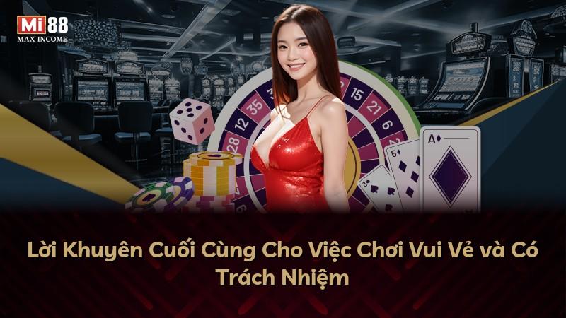 Lời Khuyên Cuối Cùng Cho Việc Chơi Vui Vẻ và Có Trách Nhiệm