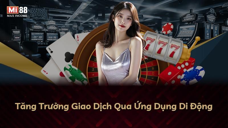 Tăng Trưởng Giao Dịch Qua Ứng Dụng Di Động